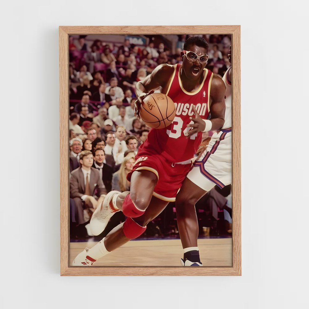 Poster L'Empire d'Olajuwon – affiche Basketball (vue 4)